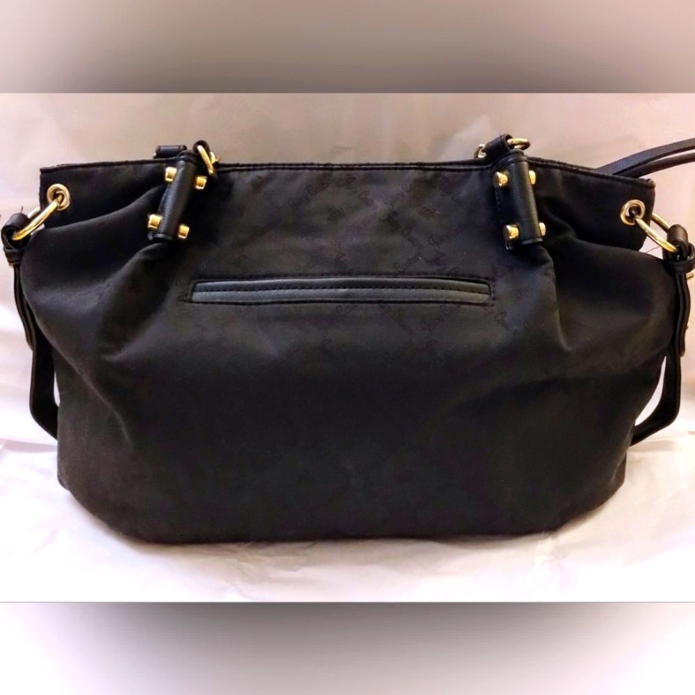 Juicy Couture Classic Black Bag w/Gold Accents - Picture 7 of 14